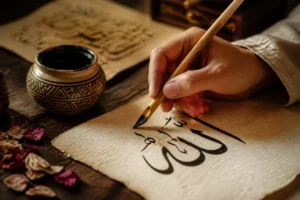 comment ecrire allah en arabe
